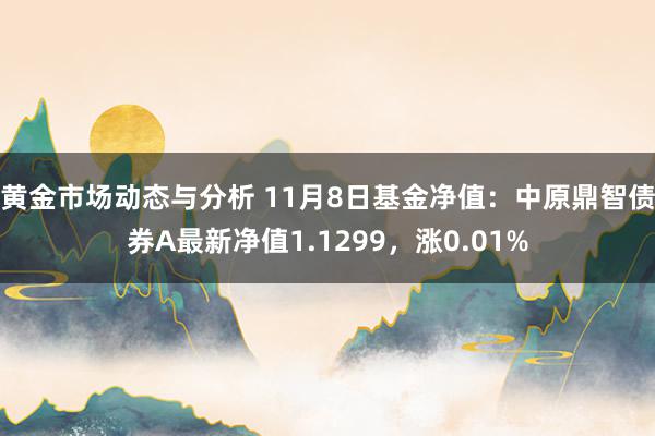 黄金市场动态与分析 11月8日基金净值：中原鼎智债券A最新净值1.1299，涨0.01%