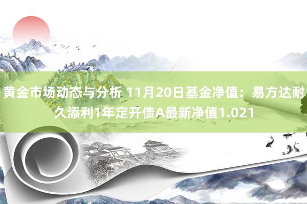 黄金市场动态与分析 11月20日基金净值：易方达耐久添利1年定开债A最新净值1.021