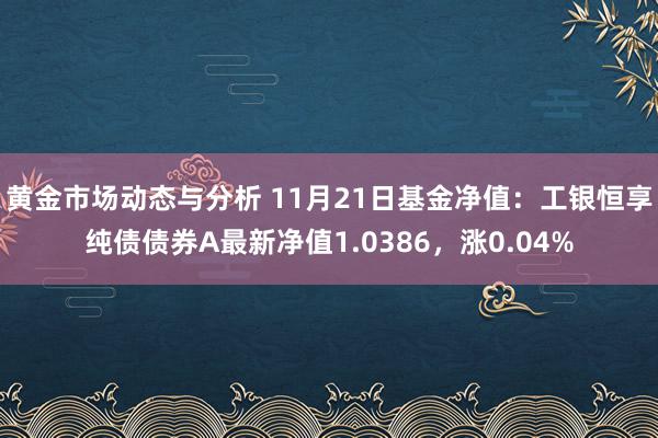 黄金市场动态与分析 11月21日基金净值：工银恒享纯债债券A最新净值1.0386，涨0.04%